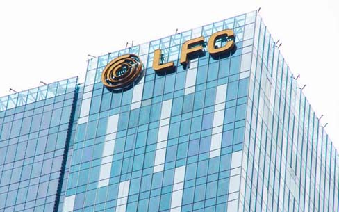 福州LFC升龙汇金中心玻璃幕墙发光字工程